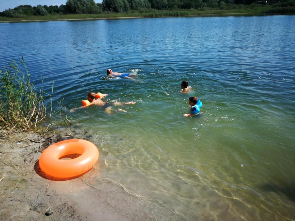 Domki Nad Jeziorem, Las, Do 10 Osob Jezioro Wilczynskie Budzislawskie - Domek Letniskowy Osobno Ogrodzony, Ogrzewany Mile Widziane Pieski, Zwierzeta- Wielkopolska, 62-550 Zygmuntowo Gm Wilczyn المظهر الخارجي الصورة